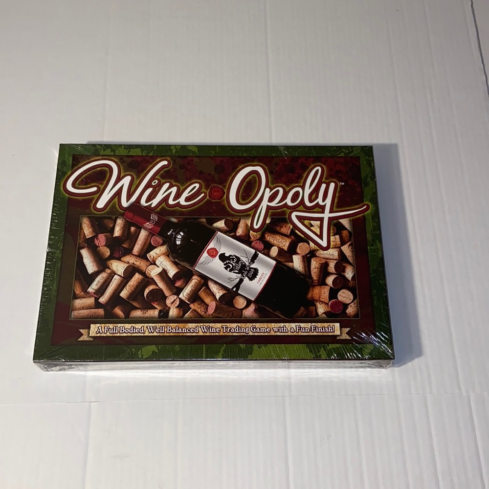 Late For The Sky Wine-Opoly Board Game